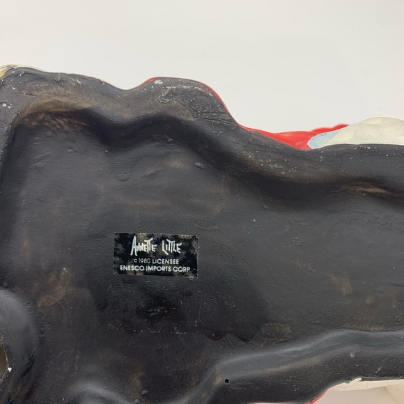 Annette Little ENESCO Imports Ceramic Hobo Clown Door Stopper/Wall/Furniture Art - Picture 5 of 16